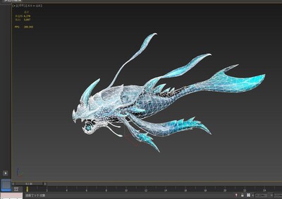 鲲 山海经模型-神话/幻想模型库-FBX(.fbx)模型下载-cg模型网