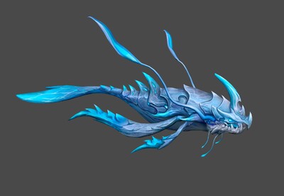 鲲 山海经模型-神话/幻想模型库-FBX(.fbx)模型下载-cg模型网