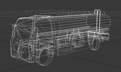 自制洒水车FLT格式openflight模型模型-其他模型库-3ds Max(.max)模型下载-cg模型网