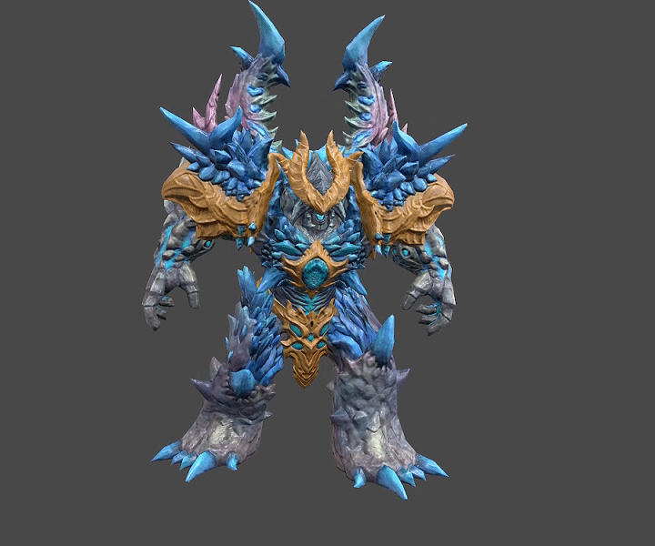 动画 巨魔模型-异形怪物模型库-FBX(.fbx)模型下载-cg模型网