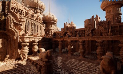 UE5虚幻古埃及 希腊模型-古代场景模型库-Unreal Engine模型下载-cg模型网