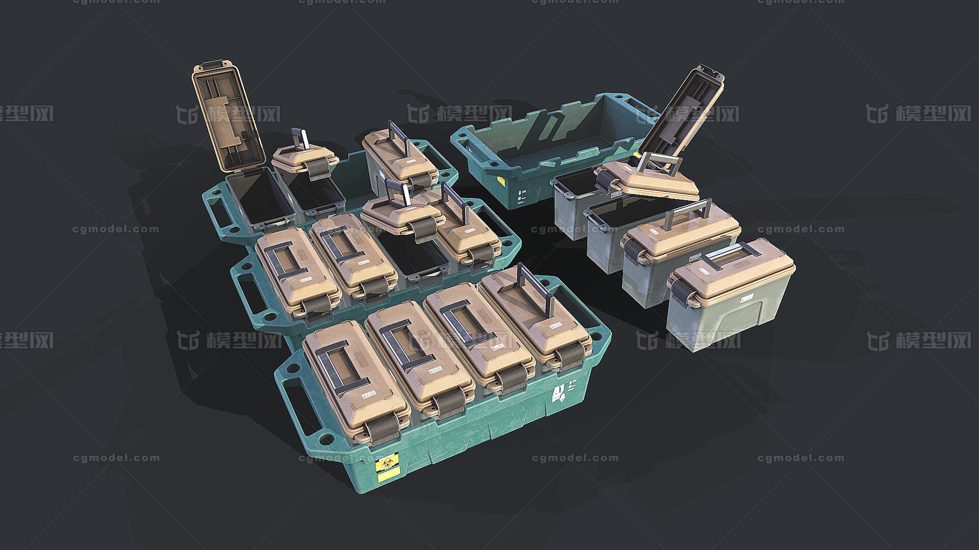 PBR 次世代模型-场景部件模型库-FBX(.fbx)模型下载-cg模型网