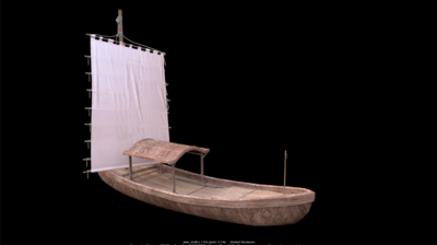 古代船 古代小船模型-古代船/仿古船模型库-Maya(.ma/.mb)模型下载-cg模型网