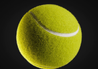 次时代 pbr 游戏 写实 现代 网球 球 运动 体育用品 贴图齐全