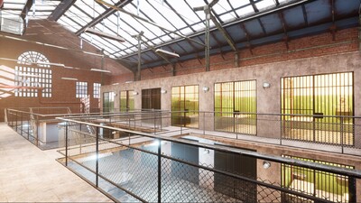 监狱 牢房模型-现代场景模型库-Unreal Engine模型下载-cg模型网