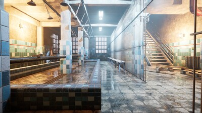 监狱 牢房模型-现代场景模型库-Unreal Engine模型下载-cg模型网