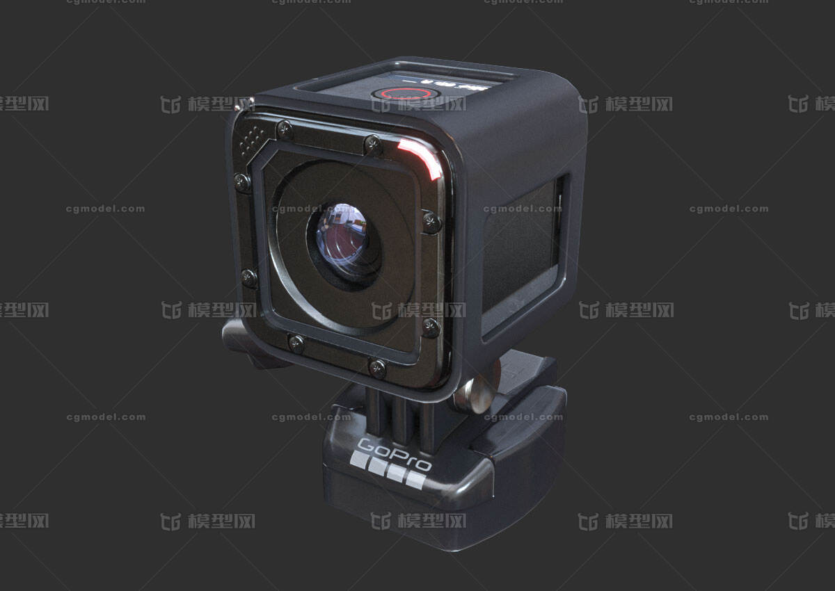 运动相机 照相机模型-摄像设备模型库-FBX(.fbx)模型下载-cg模型网