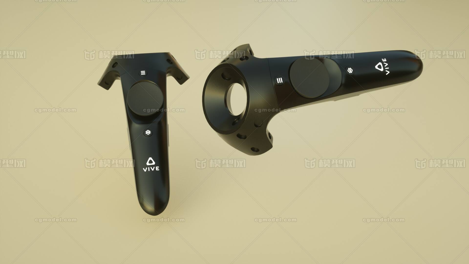 vr手柄 vr游戏模型-其他模型库-Cinema 4D(.c4d)模型下载-cg模型网