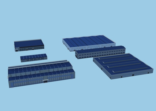 数字vr工厂模型