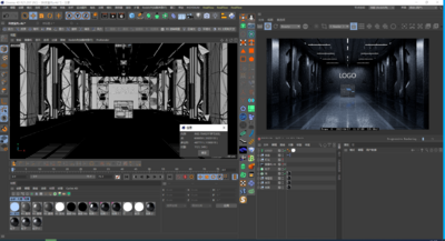 C4D 未来科技工厂模型-科幻场景模型库-Cinema 4D(.c4d)模型下载-cg模型网