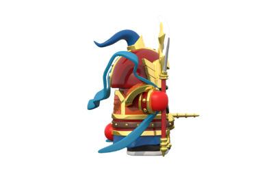 魔鬼猫-门神3d造型(神荼)模型-男人模型库-3ds Max(.max)模型下载-cg模型网