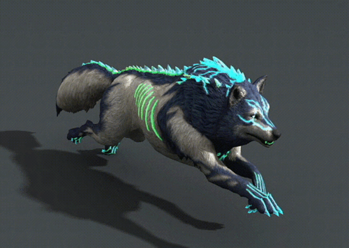 卡通 魔狼模型-神话/幻想模型库-3ds Max(.max)模型下载-cg模型网
