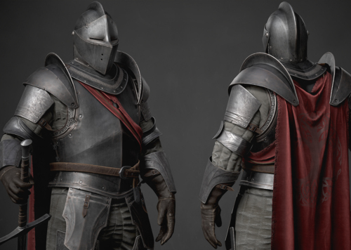 ue4/ue5 欧洲中世纪 战士 骑士 士兵 团长 圣骑士 十字军 护卫队 战将