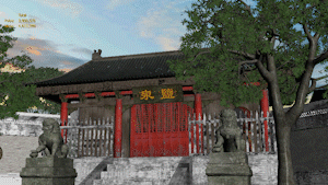 古建衙门写实模型-自然场景模型库-3ds Max(.max)模型下载-cg模型网