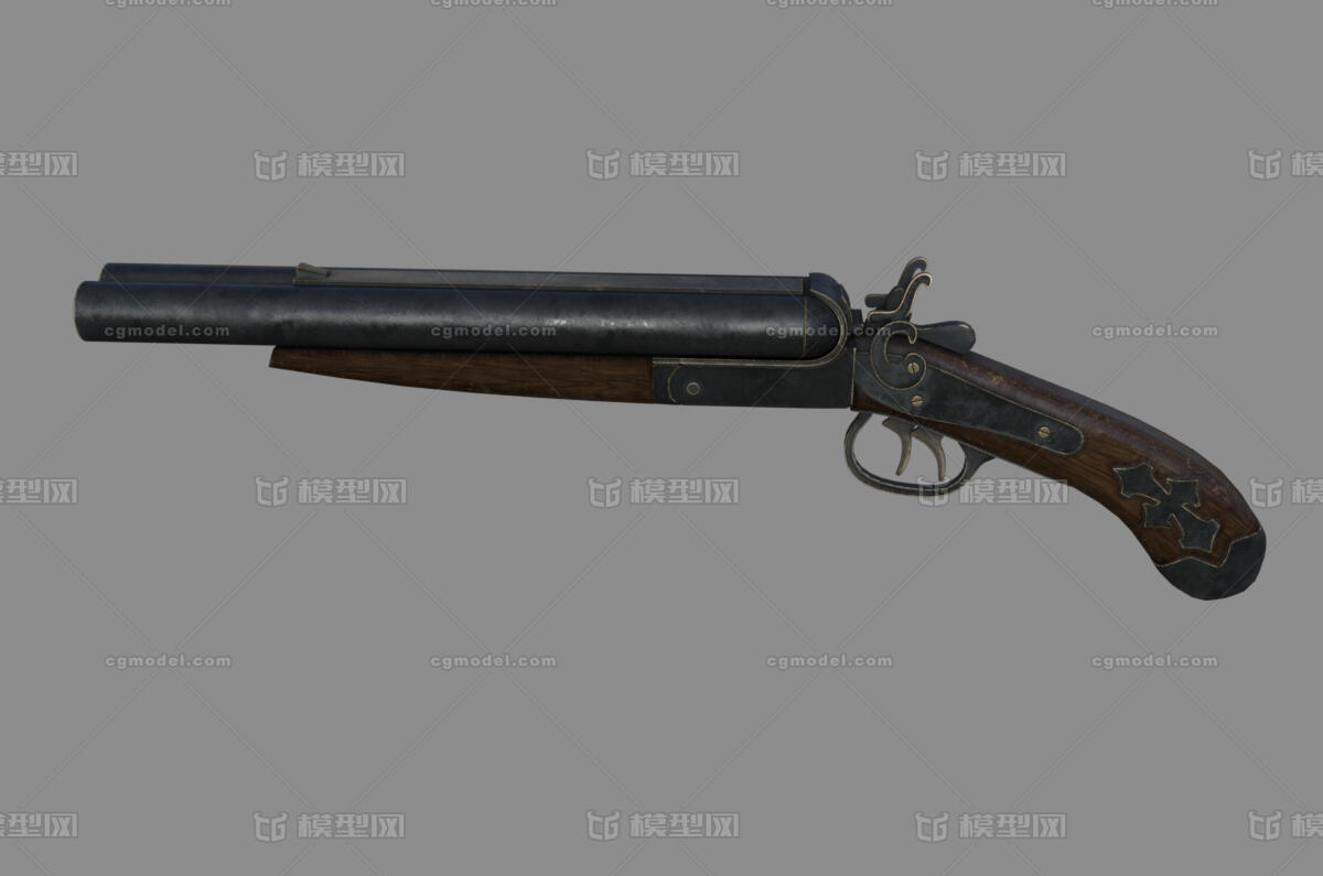 shot gun模型-火炮器械模型库-3ds Max(.max)模型下载-cg模型网