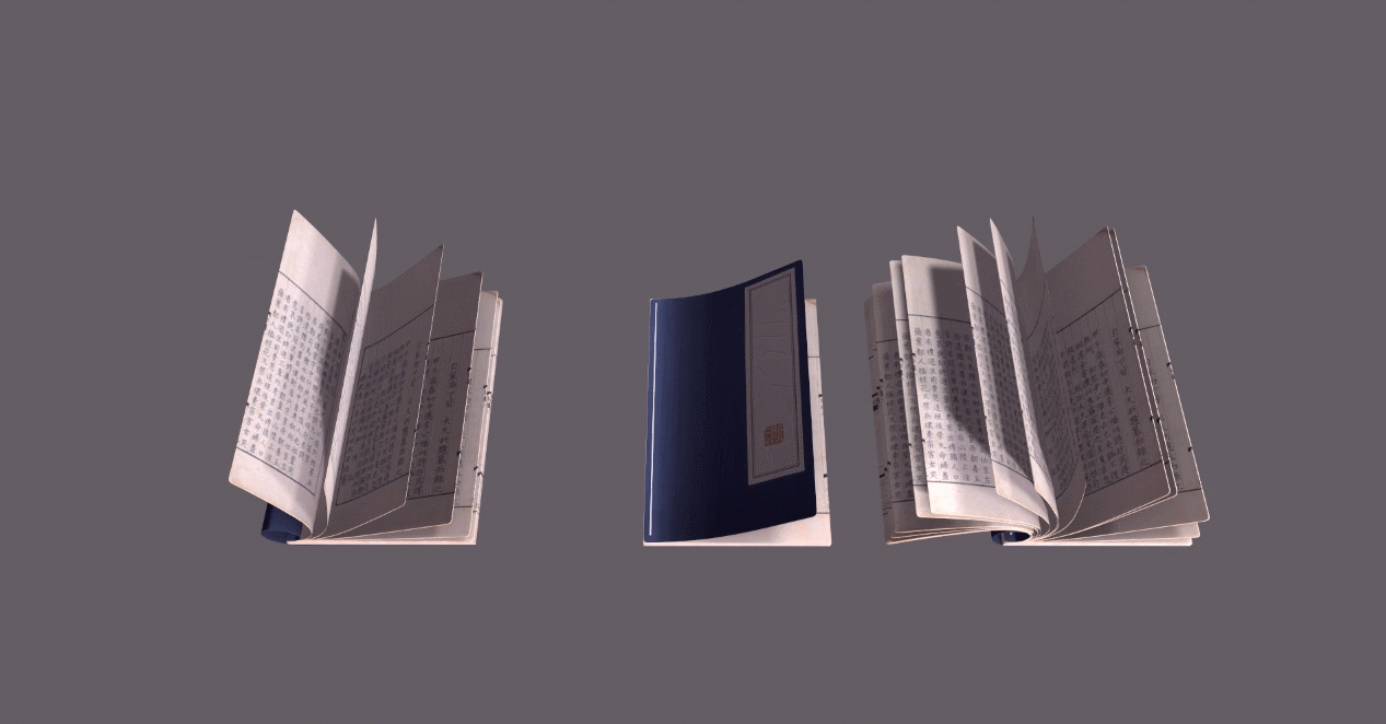 翻书动画【带绑定】翻书 古书模型-个人用品模型库-FBX(.fbx)模型下载-cg模型网
