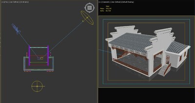 古建 封火墙模型-历史建筑模型库-3ds Max(.max)模型下载-cg模型网