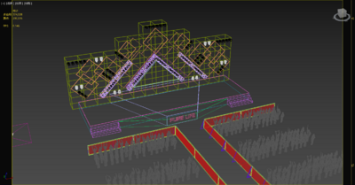 音乐节舞台 演唱会舞台模型-综艺模型库-3ds Max(.max)模型下载-cg模型网