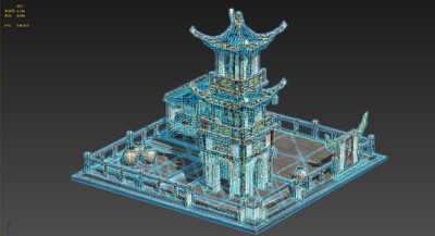 古代瞭望塔 景观塔哨塔模型-历史建筑模型库-3ds Max(.max)模型下载-cg模型网