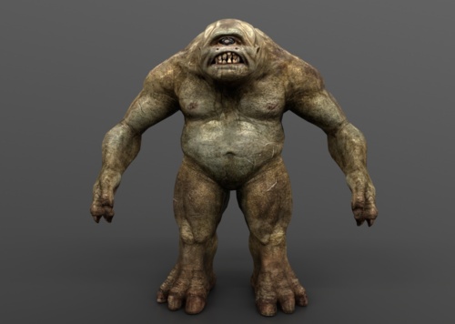 简模 独眼怪 食人魔 食人妖 巨魔 山妖 山魔