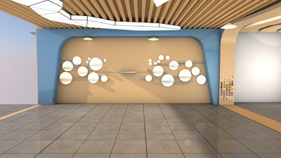 C4D展会 展览模型-广告媒体模型库-Cinema 4D(.c4d)模型下载-cg模型网