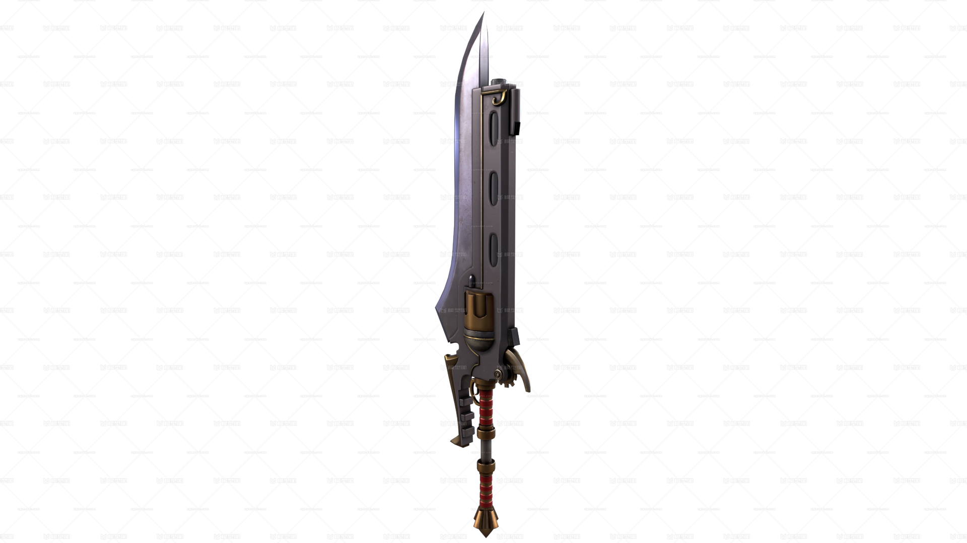 精品大刀模型 写实风武器模型-冷兵器模型库-3ds Max(.max)模型下载-cg模型网