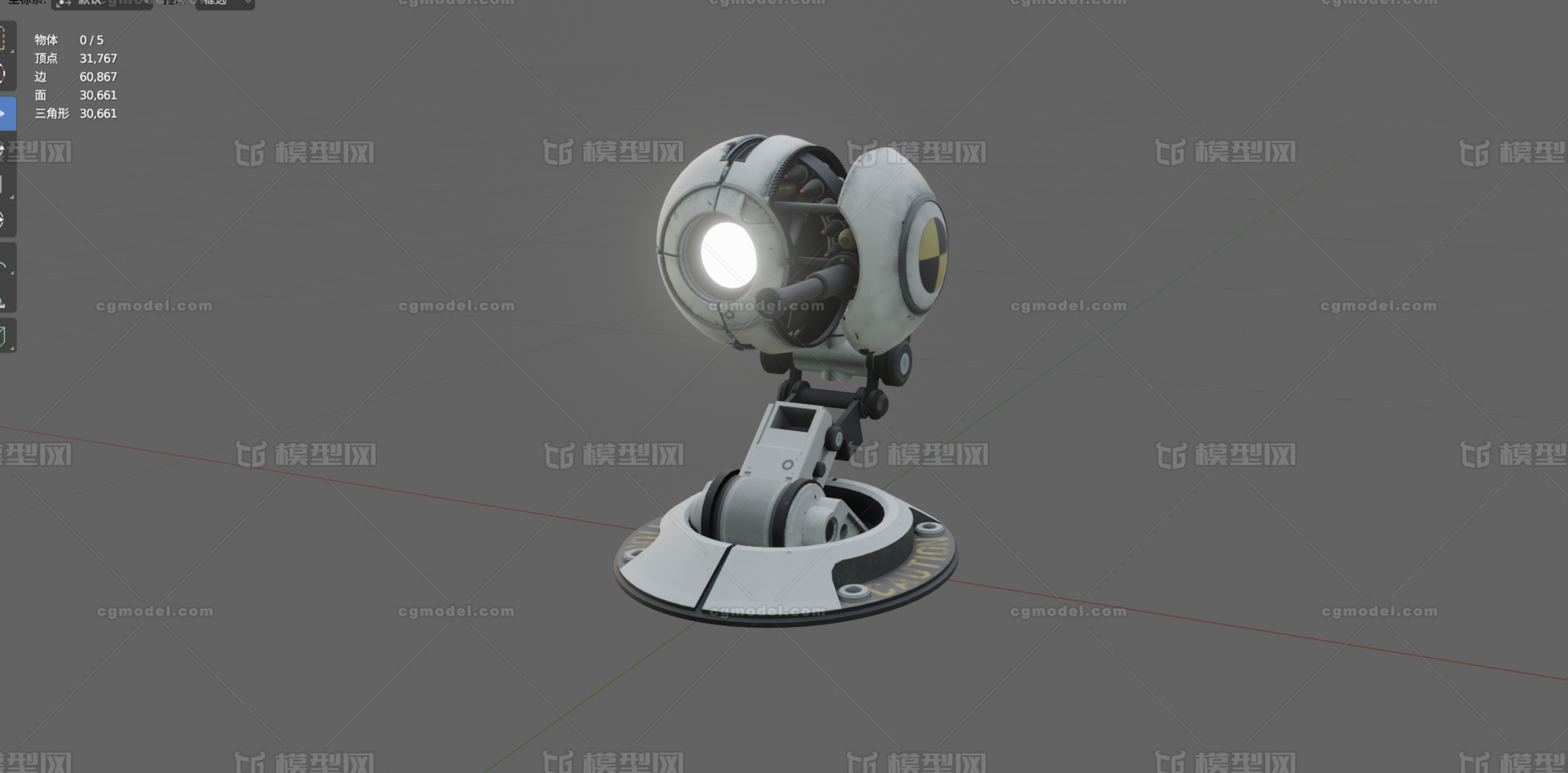 Cg Model Kit Installation Guide 火箭弹 机关枪防御装置模型-场景部件模型库-Blender(.blend)模型下载-cg模型网