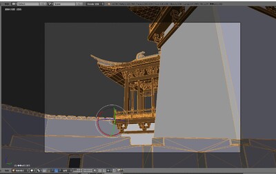 建筑 中式建筑模型-古代场景模型库-Blender(.blend)模型下载-cg模型网