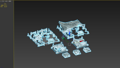 写实 古代码头模型-场景部件模型库-FBX(.fbx)模型下载-cg模型网