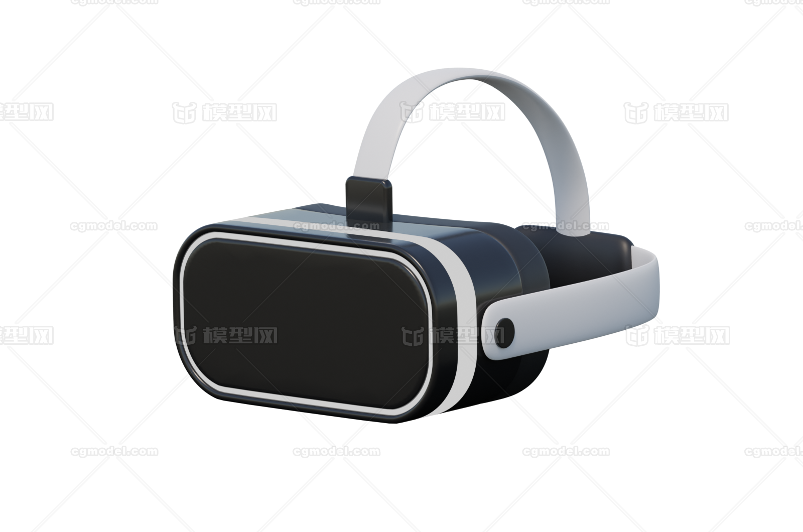 卡通VR眼镜 虚拟现实模型-生活电器模型库-Blender(.blend)模型下载-cg模型网