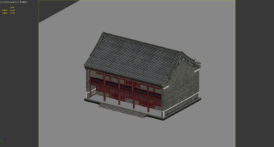 沈阳故宫-飞龙阁 古建模型-历史建筑模型库-3ds Max(.max)模型下载-cg模型网