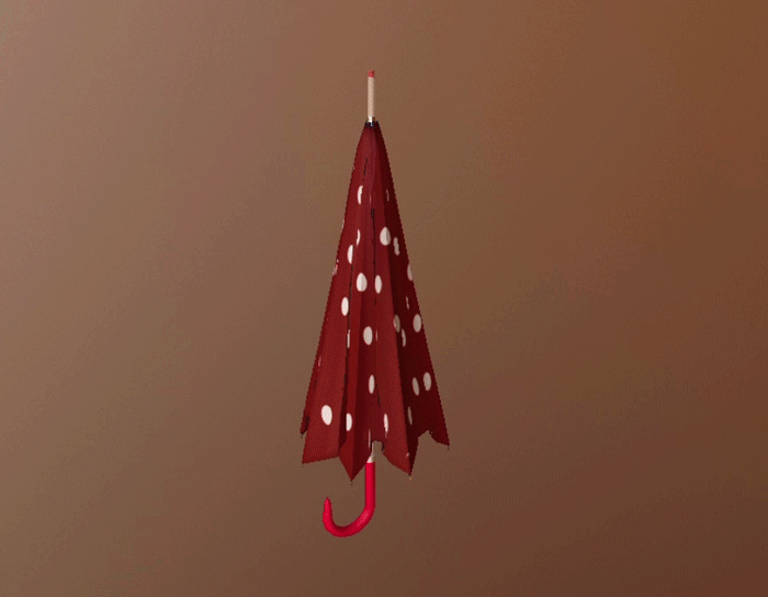 雨伞(动画)多种贴图 伞模型-个人用品模型库-3ds Max(.max)模型下载-cg模型网