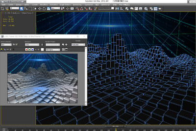 几何动画场景 几何形体动画场景模型-科幻场景模型库-3ds Max(.max)模型下载-cg模型网