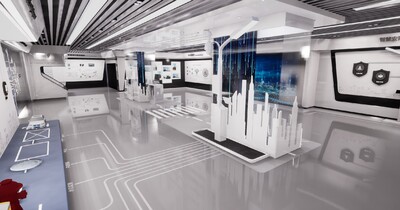 数字展厅 城市规划馆模型-城市规划展厅模型库-3ds Max(.max)模型下载-cg模型网