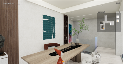 UE5室内场景模型带交互程序模型-客厅模型库-Unreal Engine模型下载-cg模型网