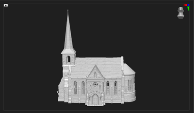 欧式教堂高模 3d打印教堂模型-历史建筑模型库-Zbrush(.ztl/.zbp)模型下载-cg模型网