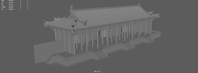 古代复古建筑 建筑集合模型-古代场景模型库-Maya(.ma/.mb)模型下载-cg模型网