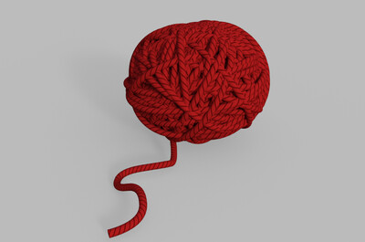 线团 毛线团模型-其他模型库-3ds Max(.max)模型下载-cg模型网