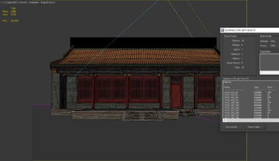 沈阳故宫-清宁宫 虚拟现实模型-历史建筑模型库-3ds Max(.max)模型下载-cg模型网