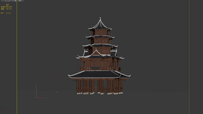 古建阁 古代阁楼模型-历史建筑模型库-3ds Max(.max)模型下载-cg模型网