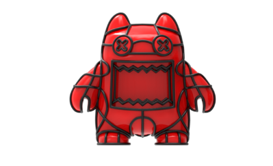 魔鬼猫-描边3d造型模型-其他模型库-3ds Max(.max)模型下载-cg模型网