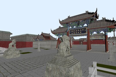 武侯祠 古建模型-历史建筑模型库-3ds Max(.max)模型下载-cg模型网