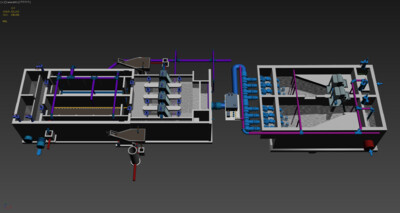 粗格栅 细格栅模型-工业设备模型库-3ds Max(.max)模型下载-cg模型网