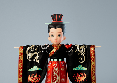 古代冕服 秦汉龙袍模型-穿戴服饰模型库-Cinema 4D(.c4d)模型下载-cg模型网
