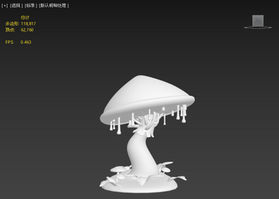 风格化卡通蘑菇模型-场景部件模型库-FBX(.fbx)模型下载-cg模型网