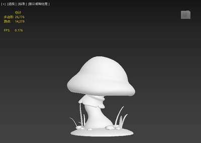 风格化卡通蘑菇模型-场景部件模型库-FBX(.fbx)模型下载-cg模型网