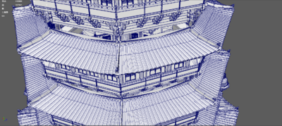 塔 塔楼模型-古代场景模型库-Maya(.ma/.mb)模型下载-cg模型网