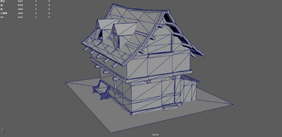 木屋 中世纪房屋模型-私人住宅模型库-Collada(.dae)模型下载-cg模型网