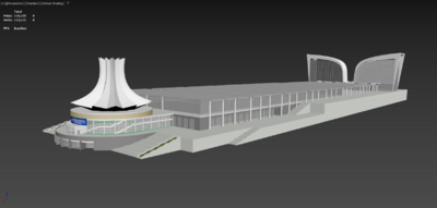 广西南宁会展中心 南宁会展豪生大酒店模型-现代场景模型库-3ds Max(.max)模型下载-cg模型网