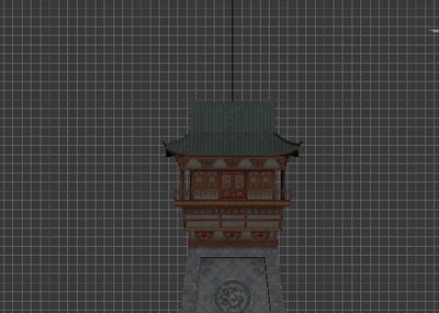 古代建筑城门水塔哨塔模型-历史建筑模型库-3ds Max(.max)模型下载-cg模型网